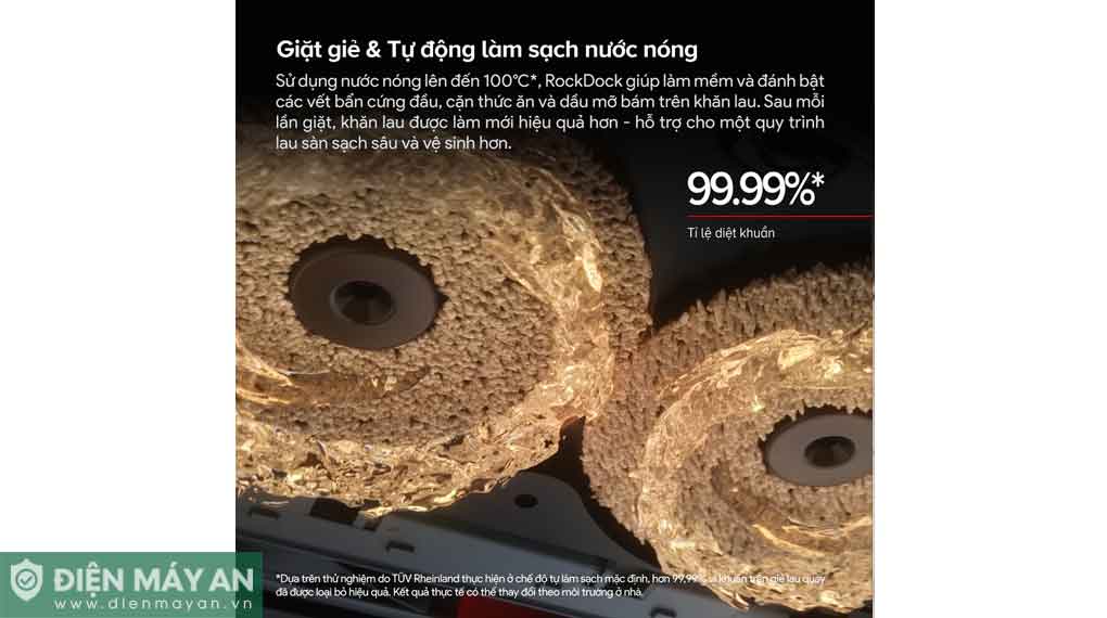 Robot hút bụi lau nhà Roborock Saros 20